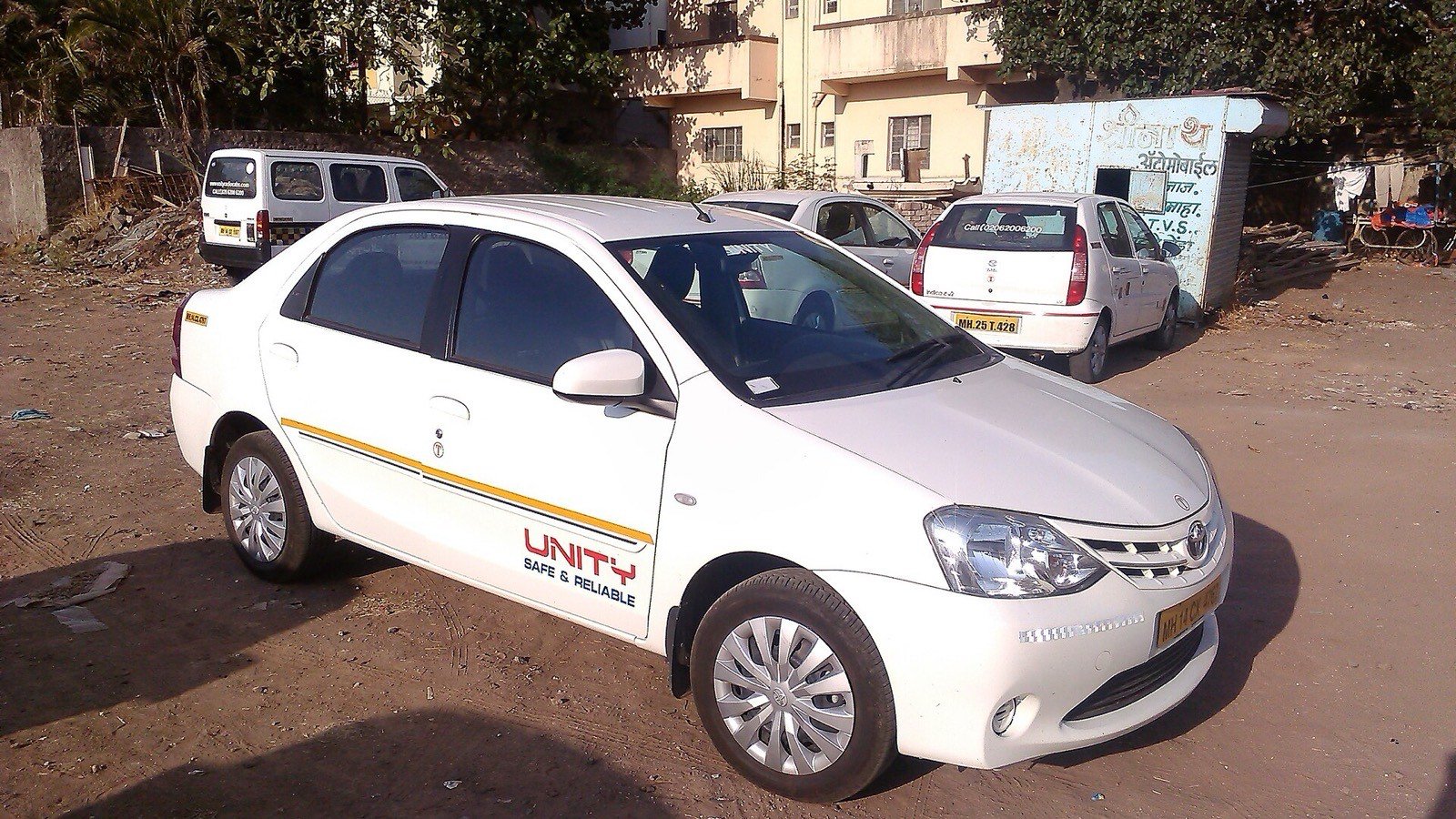 Sedan for rental — Swift Dzire, Toyota Etios, Similar 4-seater sedans
